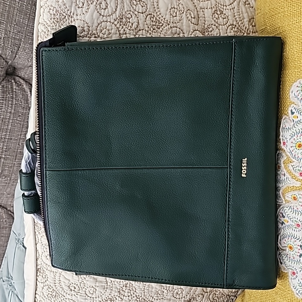 4th of July sale!!! NWT fossil Elina small backpack pine green